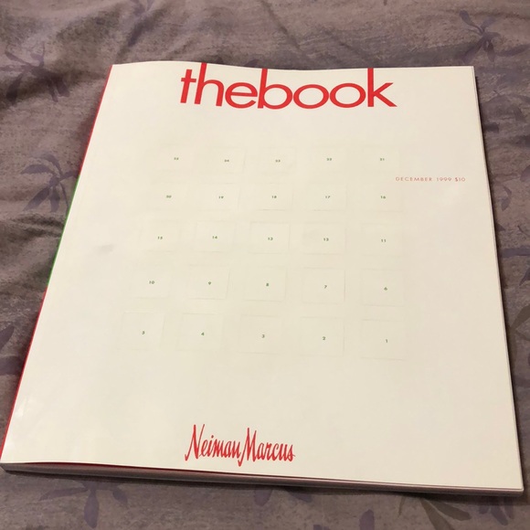 Neiman Marcus “The Book” magazine. December 1999. Good condition. coffee table. - Picture 1 of 5